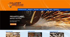 Desktop Screenshot of calumetabrasives.com